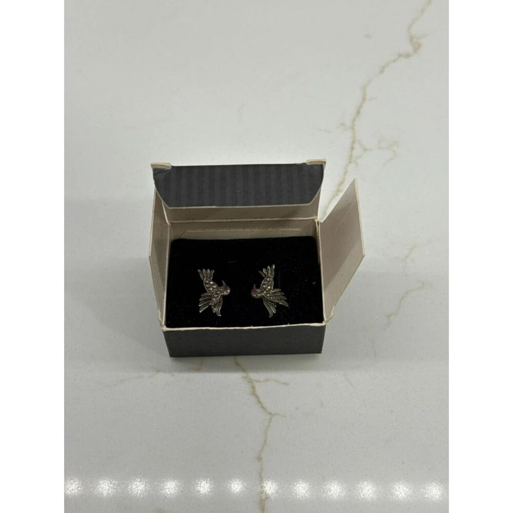 AVON Vintage Just for Spring Hummingbird Pierced Earrings